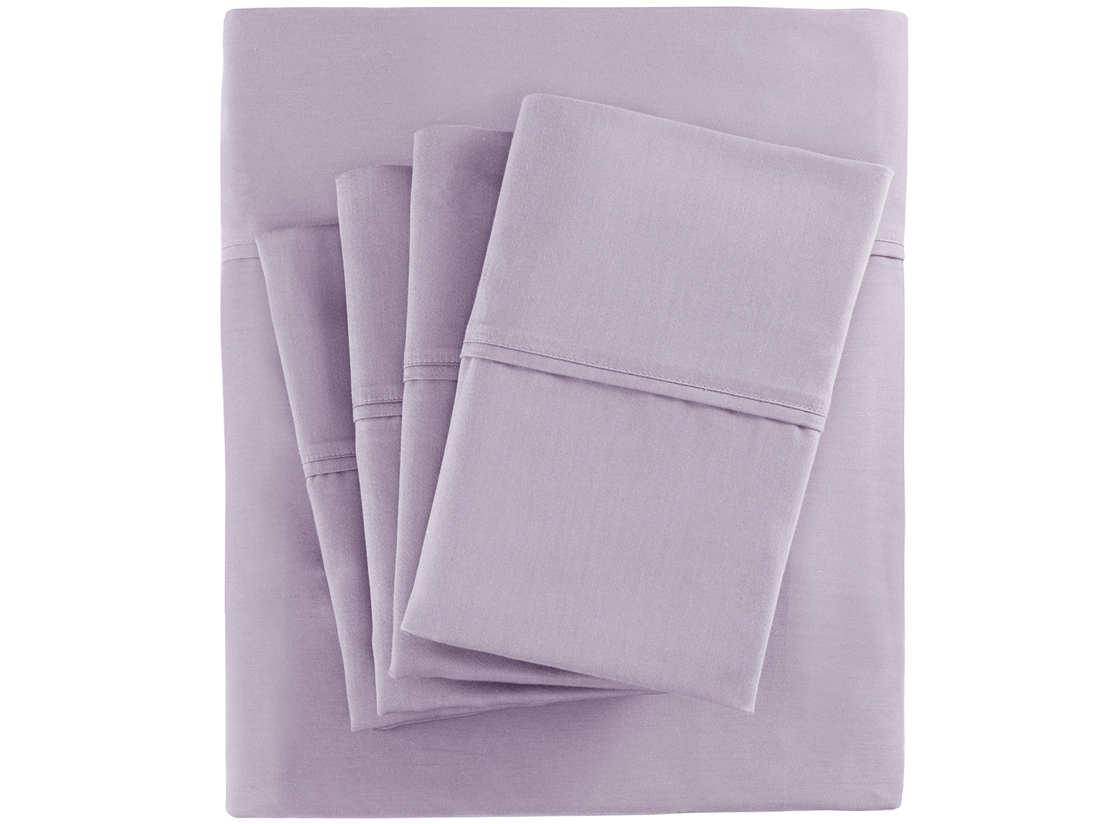Madison Park California King 800 Thread Count Cotton Sateen Sheet Set | Purple